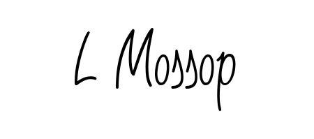 Explore multiple handwriting variations for L Mossop including this stunning Angelique-Rose-font-FFP design. Free to use across all platforms. L Mossop signature style 5 images and pictures png