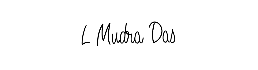 Make a beautiful signature design for name L Mudra Das. Use this online signature maker to create a handwritten signature for free. L Mudra Das signature style 5 images and pictures png