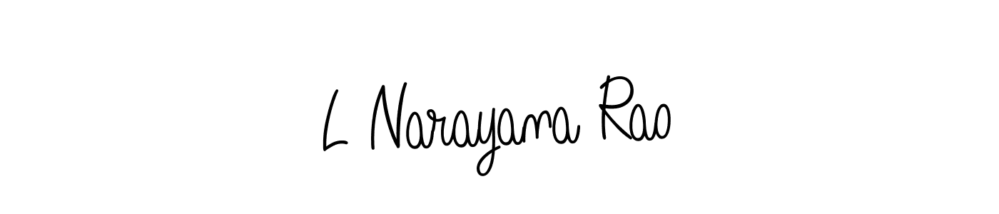 Make a short L Narayana Rao signature style. Manage your documents anywhere anytime using Angelique-Rose-font-FFP. Create and add eSignatures, submit forms, share and send files easily. L Narayana Rao signature style 5 images and pictures png