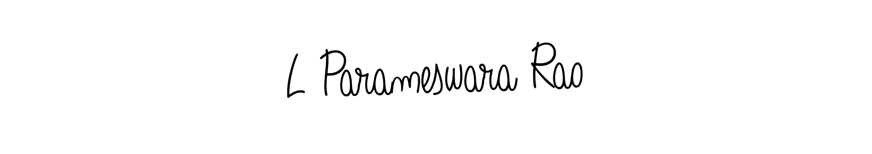 How to make L Parameswara Rao signature? Angelique-Rose-font-FFP is a professional autograph style. Create handwritten signature for L Parameswara Rao name. L Parameswara Rao signature style 5 images and pictures png