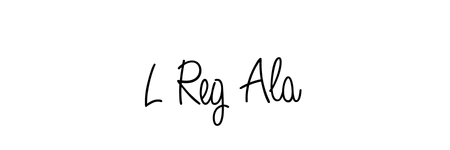 Make a beautiful signature design for name L Reg Ala. Use this online signature maker to create a handwritten signature for free. L Reg Ala signature style 5 images and pictures png