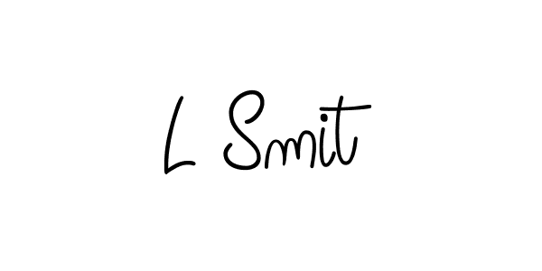 Once you've used our free online signature maker to create your best signature Angelique-Rose-font-FFP style, it's time to enjoy all of the benefits that L Smit name signing documents. L Smit signature style 5 images and pictures png