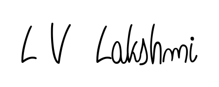 Download transparent PNG signature for name L V  Lakshmi styled with Angelique-Rose-font-FFP font. Ready to paste directly into PDF and Word agreements. L V  Lakshmi signature style 5 images and pictures png