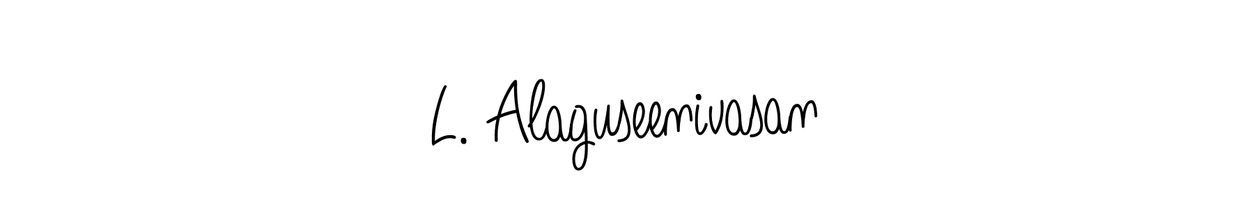 Similarly Angelique-Rose-font-FFP is the best handwritten signature design. Signature creator online .You can use it as an online autograph creator for name L. Alaguseenivasan. L. Alaguseenivasan signature style 5 images and pictures png