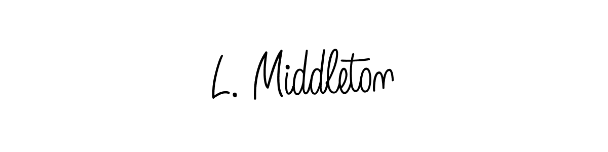 Check out images of Autograph of L. Middleton name. Actor L. Middleton Signature Style. Angelique-Rose-font-FFP is a professional sign style online. L. Middleton signature style 5 images and pictures png
