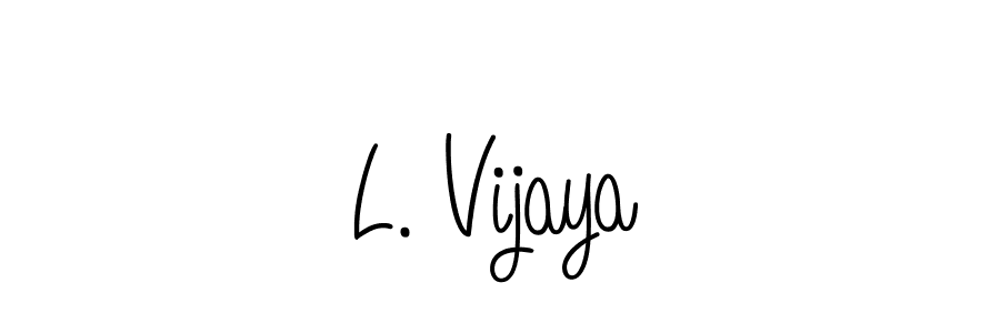 It looks lik you need a new signature style for name L. Vijaya. Design unique handwritten (Angelique-Rose-font-FFP) signature with our free signature maker in just a few clicks. L. Vijaya signature style 5 images and pictures png