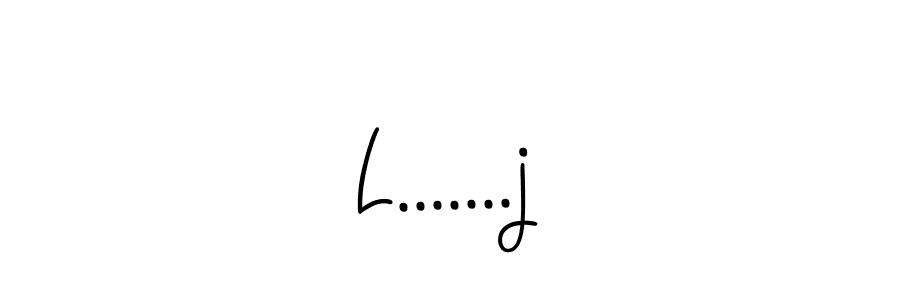 Design your own signature with our free online signature maker. With this signature software, you can create a handwritten (Angelique-Rose-font-FFP) signature for name L.......j. L.......j signature style 5 images and pictures png