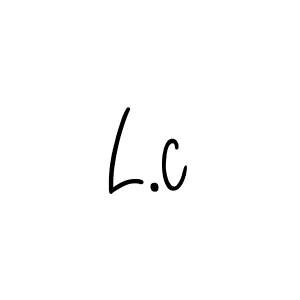Also You can easily find your signature by using the search form. We will create L.c name handwritten signature images for you free of cost using Angelique-Rose-font-FFP sign style. L.c signature style 5 images and pictures png