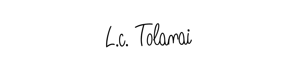 Here are the top 10 professional signature styles for the name L.c. Tolanai. These are the best autograph styles you can use for your name. L.c. Tolanai signature style 5 images and pictures png