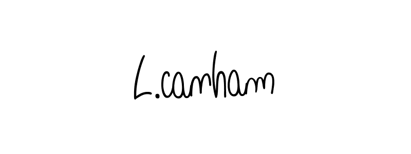 Make a beautiful signature design for name L.canham. Use this online signature maker to create a handwritten signature for free. L.canham signature style 5 images and pictures png
