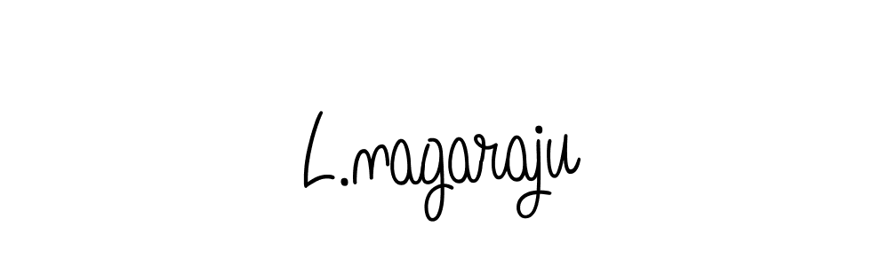 Create a beautiful signature design for name L.nagaraju. With this signature (Angelique-Rose-font-FFP) fonts, you can make a handwritten signature for free. L.nagaraju signature style 5 images and pictures png
