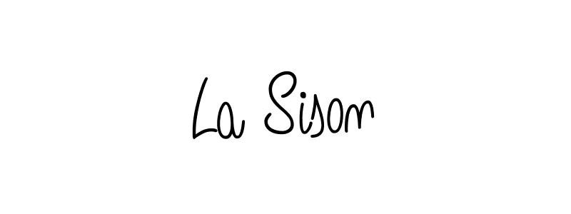 You can use this online signature creator to create a handwritten signature for the name La Sison. This is the best online autograph maker. La Sison signature style 5 images and pictures png