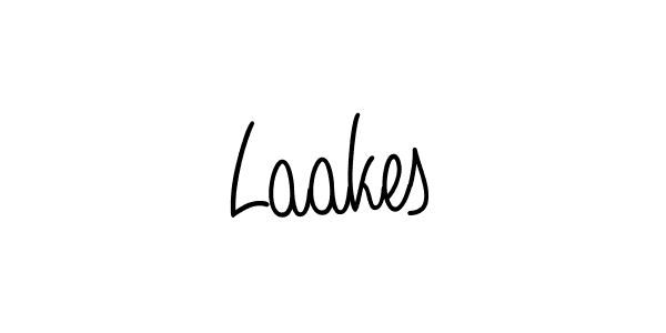 You can use this online signature creator to create a handwritten signature for the name Laakes. This is the best online autograph maker. Laakes signature style 5 images and pictures png