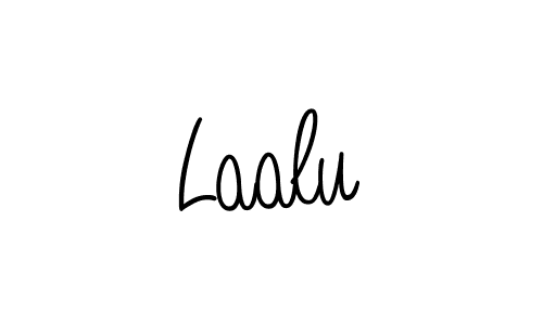 How to make Laalu signature? Angelique-Rose-font-FFP is a professional autograph style. Create handwritten signature for Laalu name. Laalu signature style 5 images and pictures png