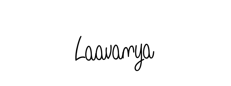 Also we have Laavanya name is the best signature style. Create professional handwritten signature collection using Angelique-Rose-font-FFP autograph style. Laavanya signature style 5 images and pictures png