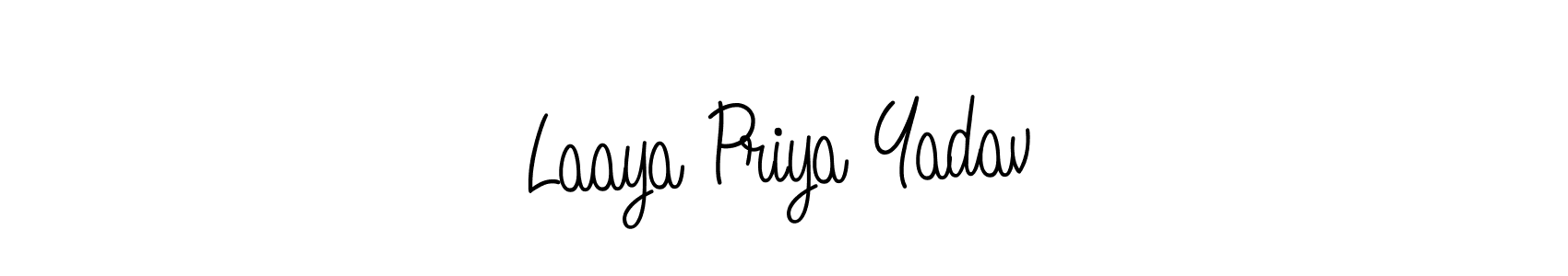 Best and Professional Signature Style for Laaya Priya Yadav. Angelique-Rose-font-FFP Best Signature Style Collection. Laaya Priya Yadav signature style 5 images and pictures png