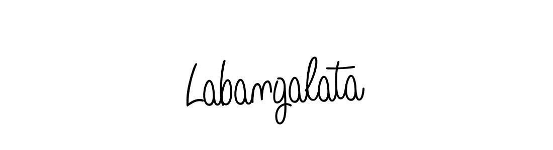 Make a beautiful signature design for name Labangalata. With this signature (Angelique-Rose-font-FFP) style, you can create a handwritten signature for free. Labangalata signature style 5 images and pictures png