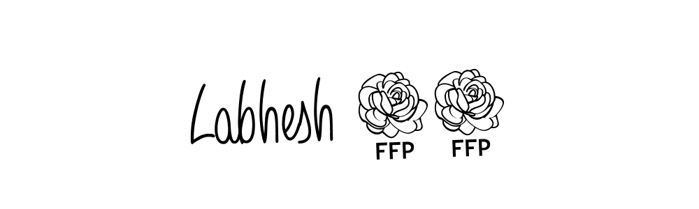Design your own signature with our free online signature maker. With this signature software, you can create a handwritten (Angelique-Rose-font-FFP) signature for name Labhesh 45. Labhesh 45 signature style 5 images and pictures png