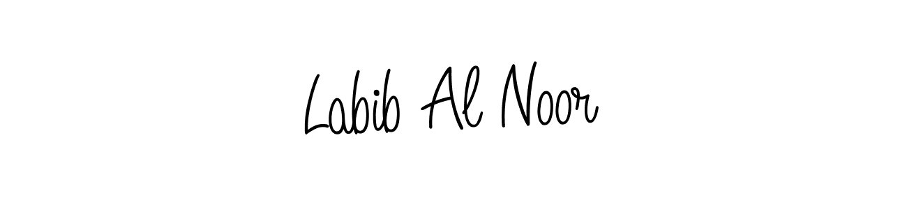 if you are searching for the best signature style for your name Labib Al Noor. so please give up your signature search. here we have designed multiple signature styles  using Angelique-Rose-font-FFP. Labib Al Noor signature style 5 images and pictures png