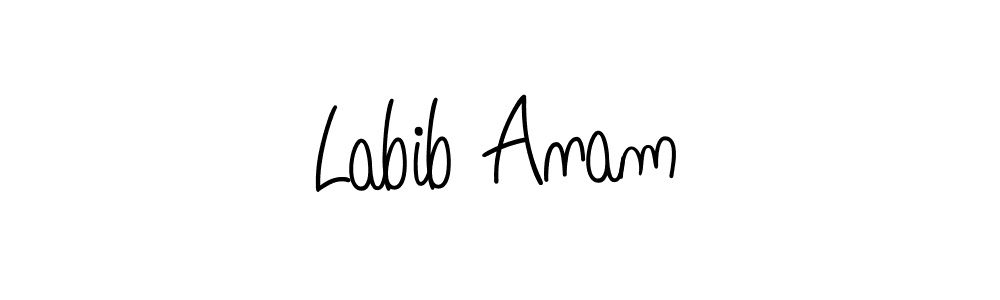 Create a beautiful signature design for name Labib Anam. With this signature (Angelique-Rose-font-FFP) fonts, you can make a handwritten signature for free. Labib Anam signature style 5 images and pictures png