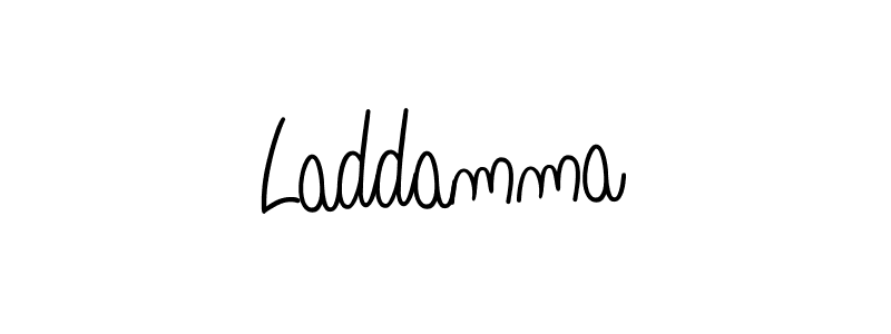 How to Draw Laddamma signature style? Angelique-Rose-font-FFP is a latest design signature styles for name Laddamma. Laddamma signature style 5 images and pictures png