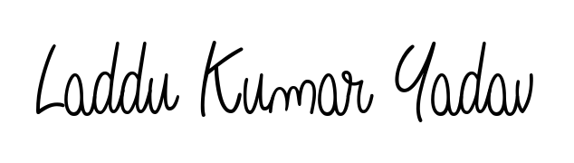 A classic penmanship look for Laddu Kumar Yadav. The Angelique-Rose-font-FFP font brings timeless elegance and confidence to every signed document. Laddu Kumar Yadav signature style 5 images and pictures png