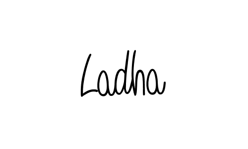 Make a short Ladha signature style. Manage your documents anywhere anytime using Angelique-Rose-font-FFP. Create and add eSignatures, submit forms, share and send files easily. Ladha signature style 5 images and pictures png