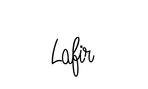 You should practise on your own different ways (Angelique-Rose-font-FFP) to write your name (Lafir) in signature. don't let someone else do it for you. Lafir signature style 5 images and pictures png