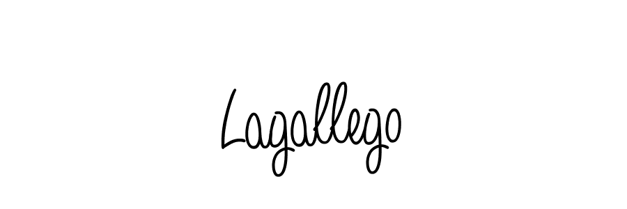 How to Draw Lagallego signature style? Angelique-Rose-font-FFP is a latest design signature styles for name Lagallego. Lagallego signature style 5 images and pictures png