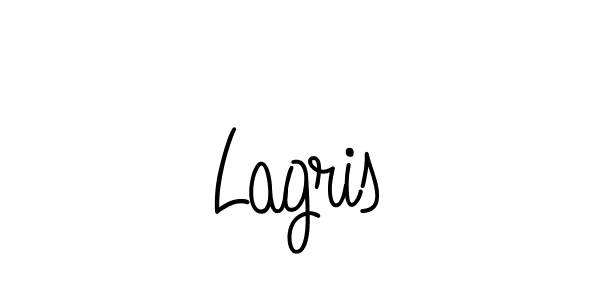 How to Draw Lagris signature style? Angelique-Rose-font-FFP is a latest design signature styles for name Lagris. Lagris signature style 5 images and pictures png