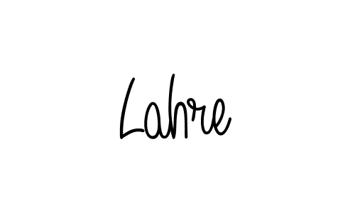 Best and Professional Signature Style for Lahre. Angelique-Rose-font-FFP Best Signature Style Collection. Lahre signature style 5 images and pictures png