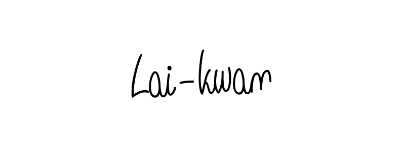 This is the best signature style for the Lai-kwan name. Also you like these signature font (Angelique-Rose-font-FFP). Mix name signature. Lai-kwan signature style 5 images and pictures png