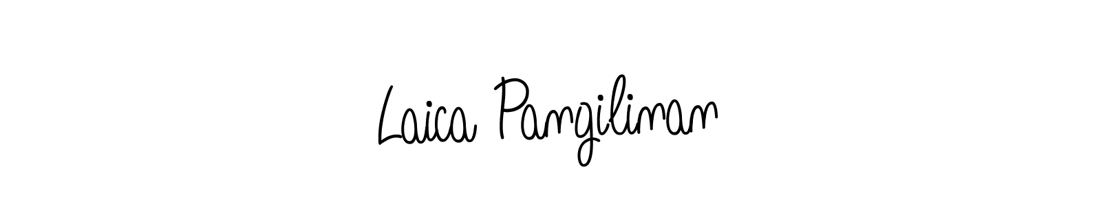 Angelique-Rose-font-FFP is a professional signature style that is perfect for those who want to add a touch of class to their signature. It is also a great choice for those who want to make their signature more unique. Get Laica Pangilinan name to fancy signature for free. Laica Pangilinan signature style 5 images and pictures png