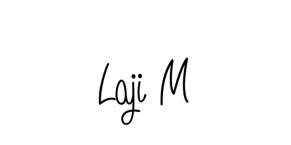 Once you've used our free online signature maker to create your best signature Angelique-Rose-font-FFP style, it's time to enjoy all of the benefits that Laji M name signing documents. Laji M signature style 5 images and pictures png