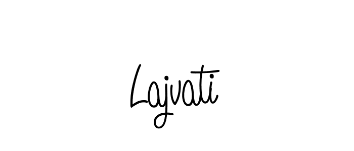 Once you've used our free online signature maker to create your best signature Angelique-Rose-font-FFP style, it's time to enjoy all of the benefits that Lajvati name signing documents. Lajvati signature style 5 images and pictures png