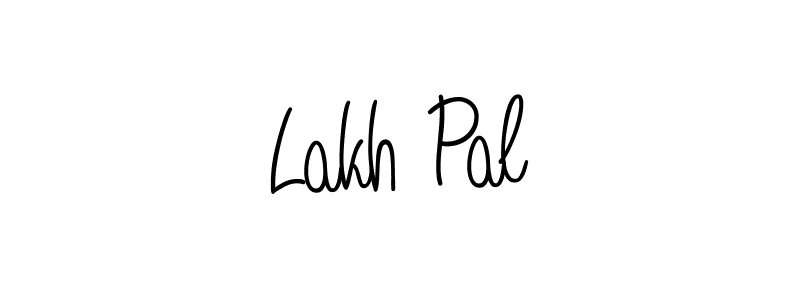 Create a beautiful signature design for name Lakh Pal. With this signature (Angelique-Rose-font-FFP) fonts, you can make a handwritten signature for free. Lakh Pal signature style 5 images and pictures png