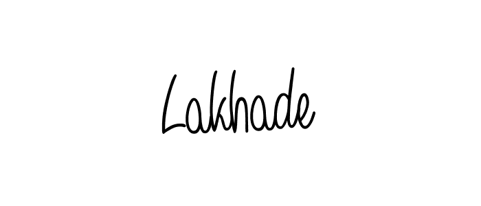 Make a short Lakhade signature style. Manage your documents anywhere anytime using Angelique-Rose-font-FFP. Create and add eSignatures, submit forms, share and send files easily. Lakhade signature style 5 images and pictures png