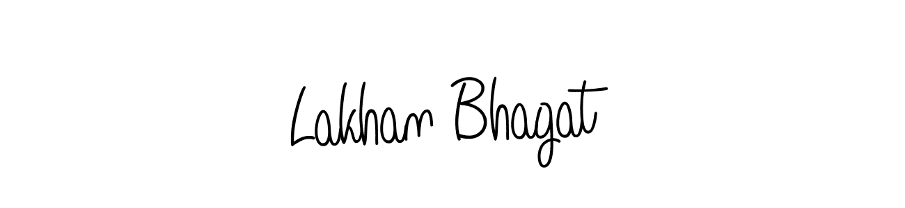 Create a beautiful signature design for name Lakhan Bhagat. With this signature (Angelique-Rose-font-FFP) fonts, you can make a handwritten signature for free. Lakhan Bhagat signature style 5 images and pictures png