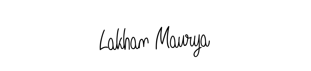 Once you've used our free online signature maker to create your best signature Angelique-Rose-font-FFP style, it's time to enjoy all of the benefits that Lakhan Maurya name signing documents. Lakhan Maurya signature style 5 images and pictures png