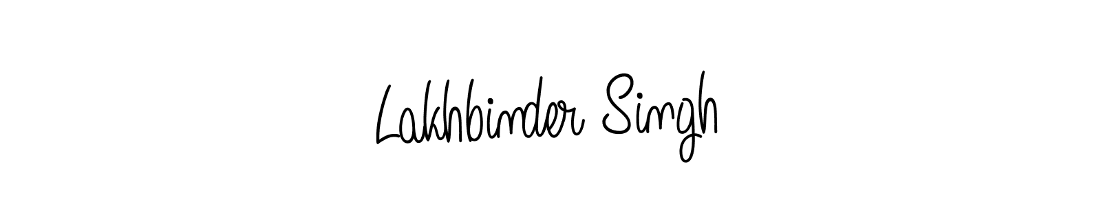 How to Draw Lakhbinder Singh signature style? Angelique-Rose-font-FFP is a latest design signature styles for name Lakhbinder Singh. Lakhbinder Singh signature style 5 images and pictures png
