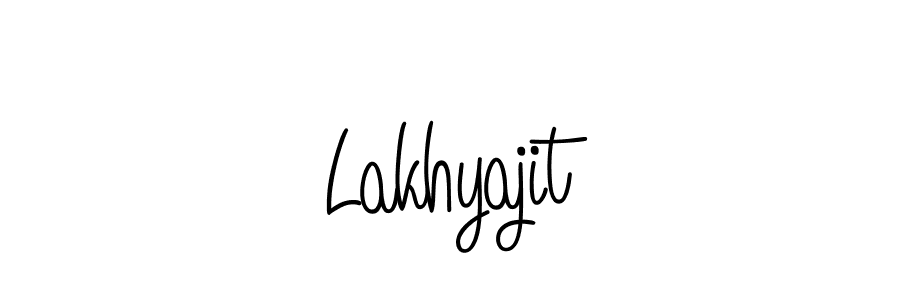 The best way (Angelique-Rose-font-FFP) to make a short signature is to pick only two or three words in your name. The name Lakhyajit include a total of six letters. For converting this name. Lakhyajit signature style 5 images and pictures png
