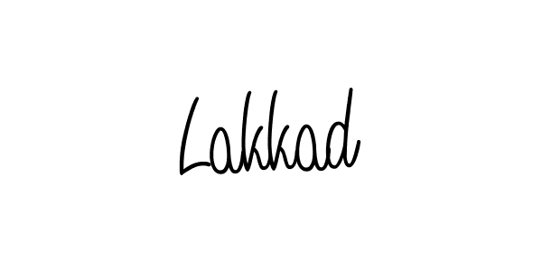 You should practise on your own different ways (Angelique-Rose-font-FFP) to write your name (Lakkad) in signature. don't let someone else do it for you. Lakkad signature style 5 images and pictures png