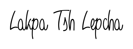 Master the art of signing with Lakpa Tsh Lepcha written in fluent Angelique-Rose-font-FFP script. A great template to practice and refine your handwriting. Lakpa Tsh Lepcha signature style 5 images and pictures png