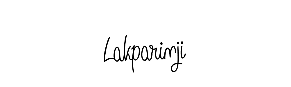 How to Draw Lakparinji signature style? Angelique-Rose-font-FFP is a latest design signature styles for name Lakparinji. Lakparinji signature style 5 images and pictures png