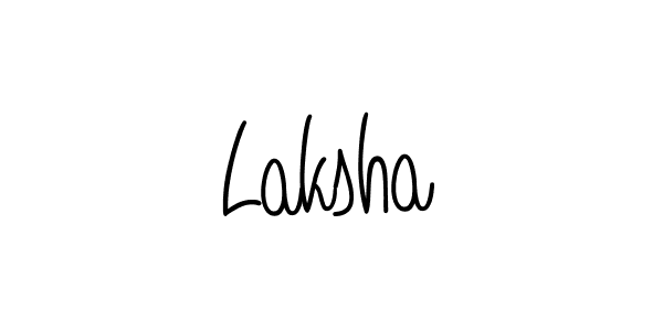 Once you've used our free online signature maker to create your best signature Angelique-Rose-font-FFP style, it's time to enjoy all of the benefits that Laksha name signing documents. Laksha signature style 5 images and pictures png