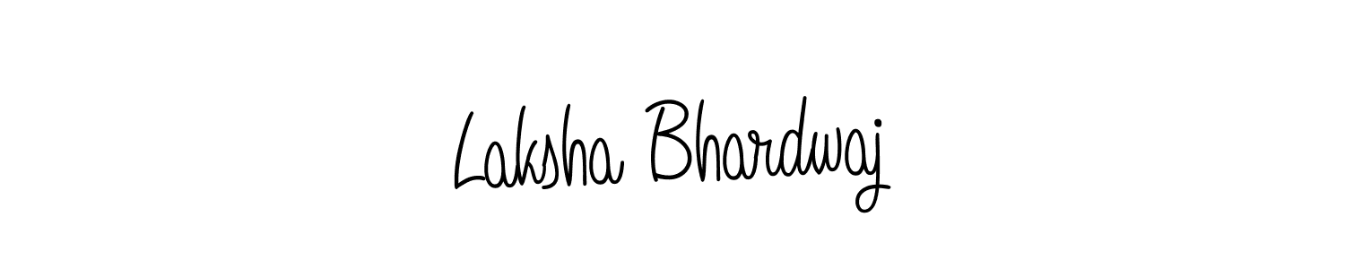 How to make Laksha Bhardwaj signature? Angelique-Rose-font-FFP is a professional autograph style. Create handwritten signature for Laksha Bhardwaj name. Laksha Bhardwaj signature style 5 images and pictures png