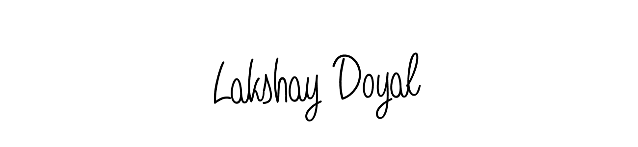 Once you've used our free online signature maker to create your best signature Angelique-Rose-font-FFP style, it's time to enjoy all of the benefits that Lakshay Doyal name signing documents. Lakshay Doyal signature style 5 images and pictures png