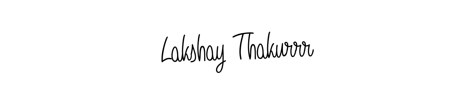 How to make Lakshay Thakurrr signature? Angelique-Rose-font-FFP is a professional autograph style. Create handwritten signature for Lakshay Thakurrr name. Lakshay Thakurrr signature style 5 images and pictures png