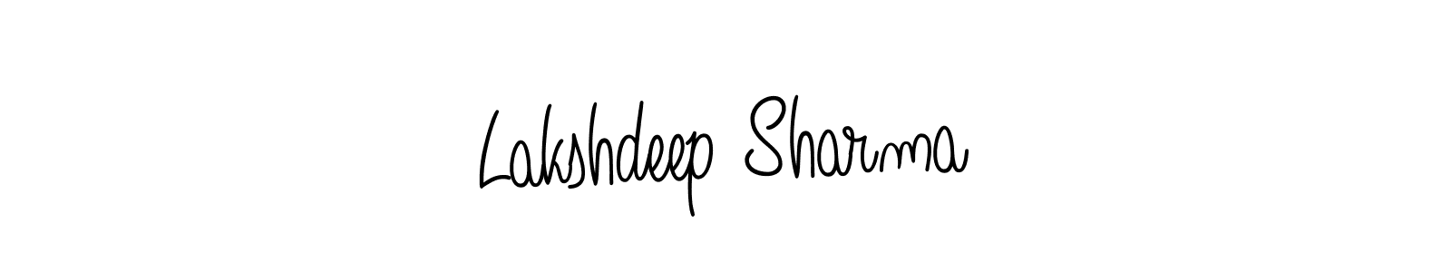 Angelique-Rose-font-FFP is a professional signature style that is perfect for those who want to add a touch of class to their signature. It is also a great choice for those who want to make their signature more unique. Get Lakshdeep Sharma name to fancy signature for free. Lakshdeep Sharma signature style 5 images and pictures png