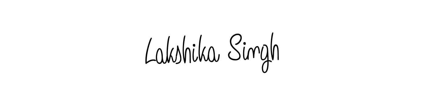 It looks lik you need a new signature style for name Lakshika Singh. Design unique handwritten (Angelique-Rose-font-FFP) signature with our free signature maker in just a few clicks. Lakshika Singh signature style 5 images and pictures png